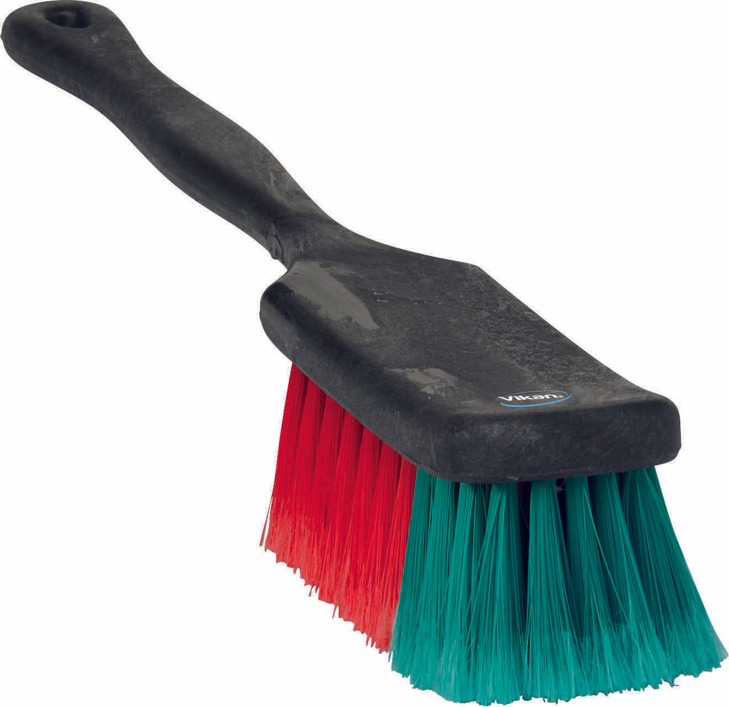 VIKAN 522252 VEHIVLE BRUSHW/LONG HANDLE, 420MM, SOFT/SPLIT, BLACK