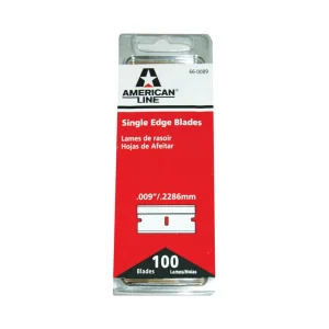 MC Single Edge Metal Scraper Blades – High-Quality Steel for Maximum Durability and Performance