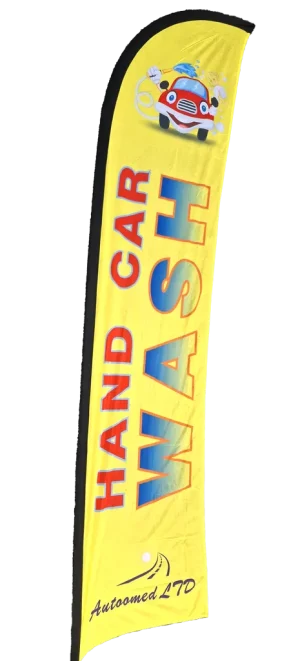 Hand Car Wash Flags – Professional-Quality Promotional Flags for Car Wash Services