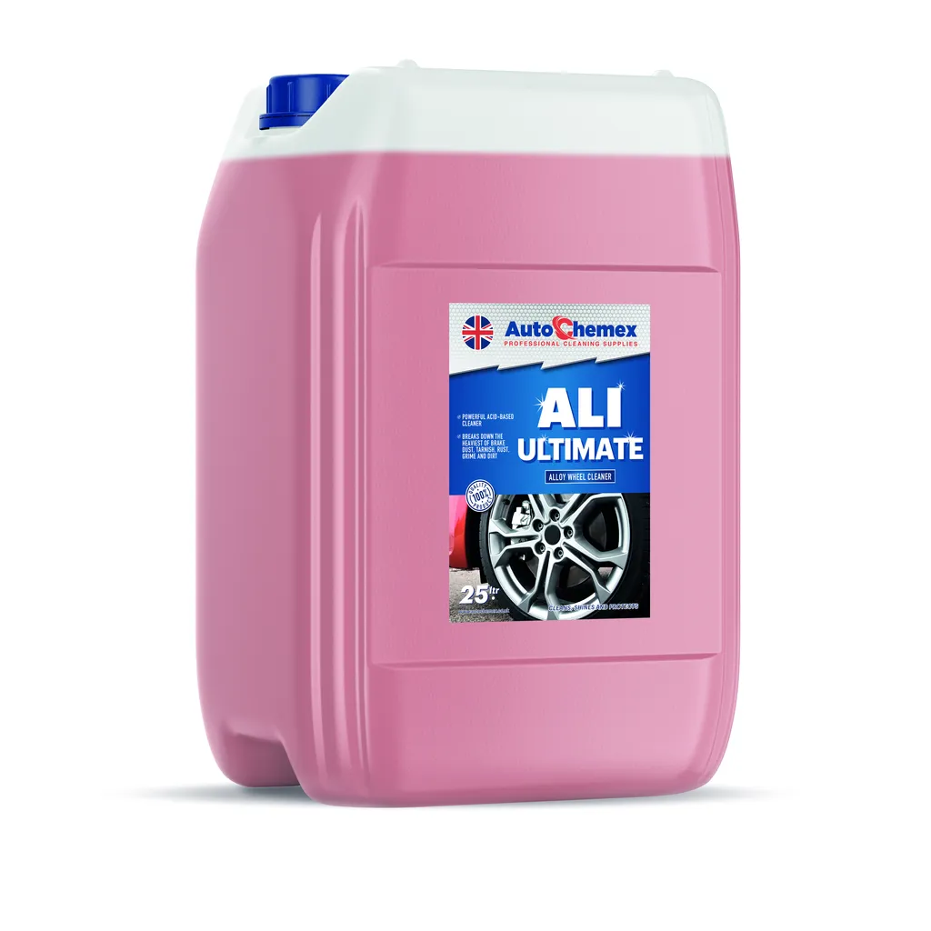 ALI ULTIMATE – Professional-Grade, Acid-Based Alloy Wheel Cleaner for Deep, Rapid Cleaning