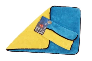 Soft Blue/Yellow Buffing & Finishing Towel (50 cm x 80 cm)