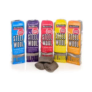 Steel Wool 16pc #0 Fine – Versatile, High-Quality Fine Grade for Professional Cleaning and Polishing