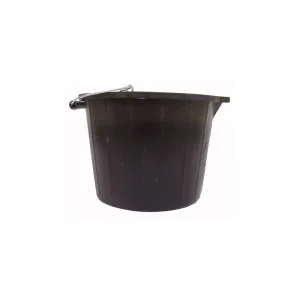 Standard Quality Black Builders Bucket – 10 Litres