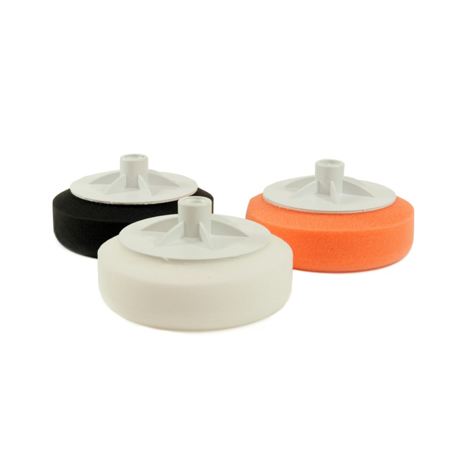 Refinishing Foam Polishing Pad (with Backing Plate) – Medium – White