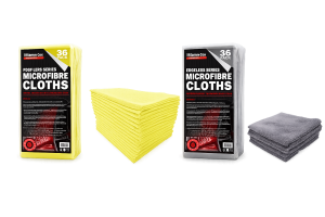 HEAVY DUTY MULTI-PURPOSE MICROFIBRES 40cm x 40cm (PACK OF 36) – GREY -ideal for maintaining stock levels