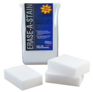 Erase a stain (magic sponge)