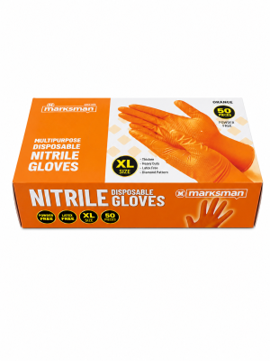 ORANGE GRIP NITREL GLOVES (PACK OF 50)